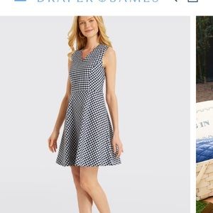 Draper James Gingham Love Circle Dress